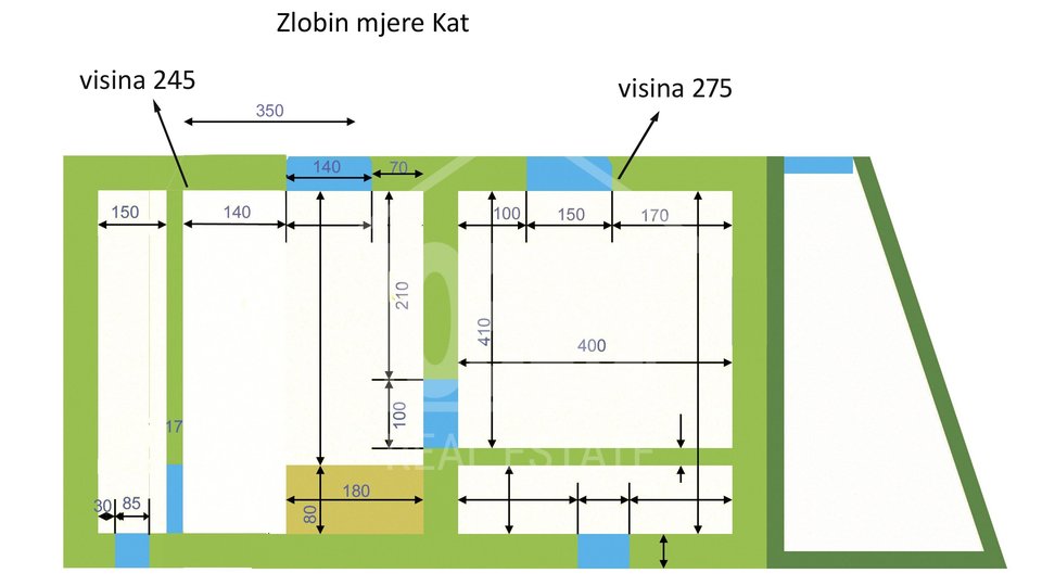 House, 75 m2, For Sale, Zlobin