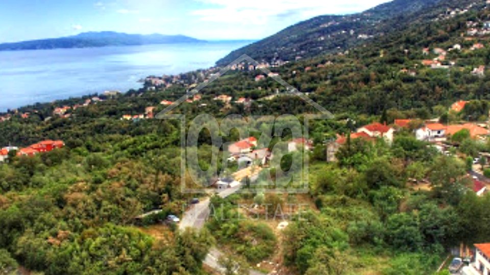 Ičići - Brdo, two building plots for the construction of villas 1,542 m2