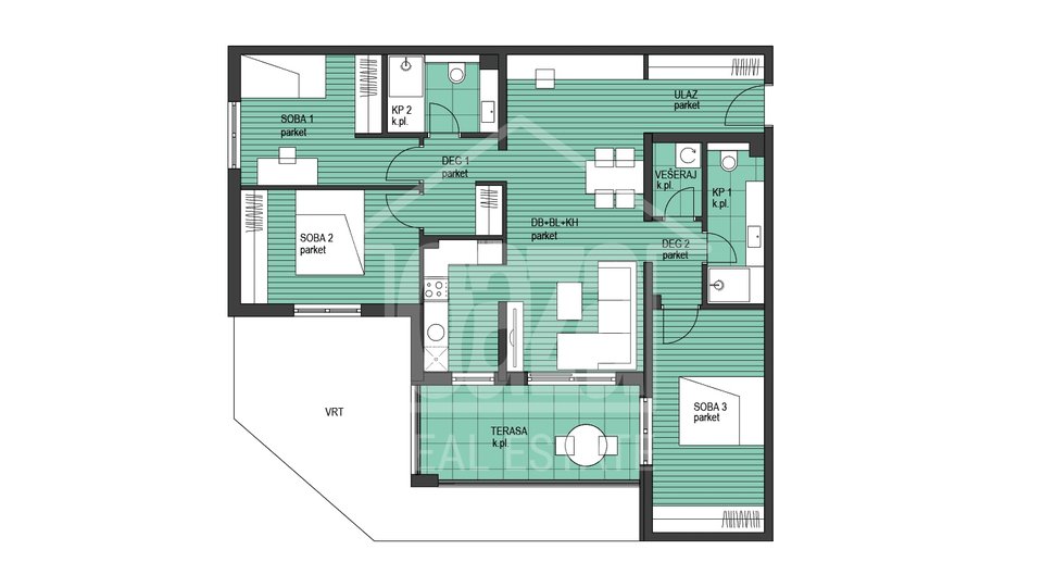 Appartamento, 111 m2, Vendita, Kostrena